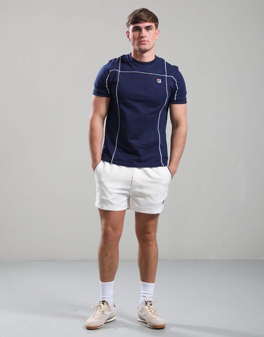 Fila Vintage Terri T-Shirt Fila Navy/Skyway