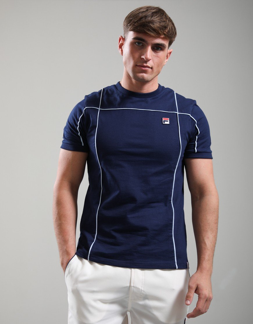 Fila Vintage Terri T-Shirt Fila Navy/Skyway