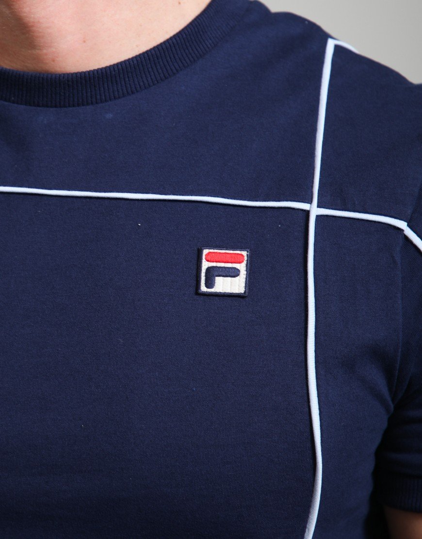 Fila Vintage Terri T-Shirt Fila Navy/Skyway
