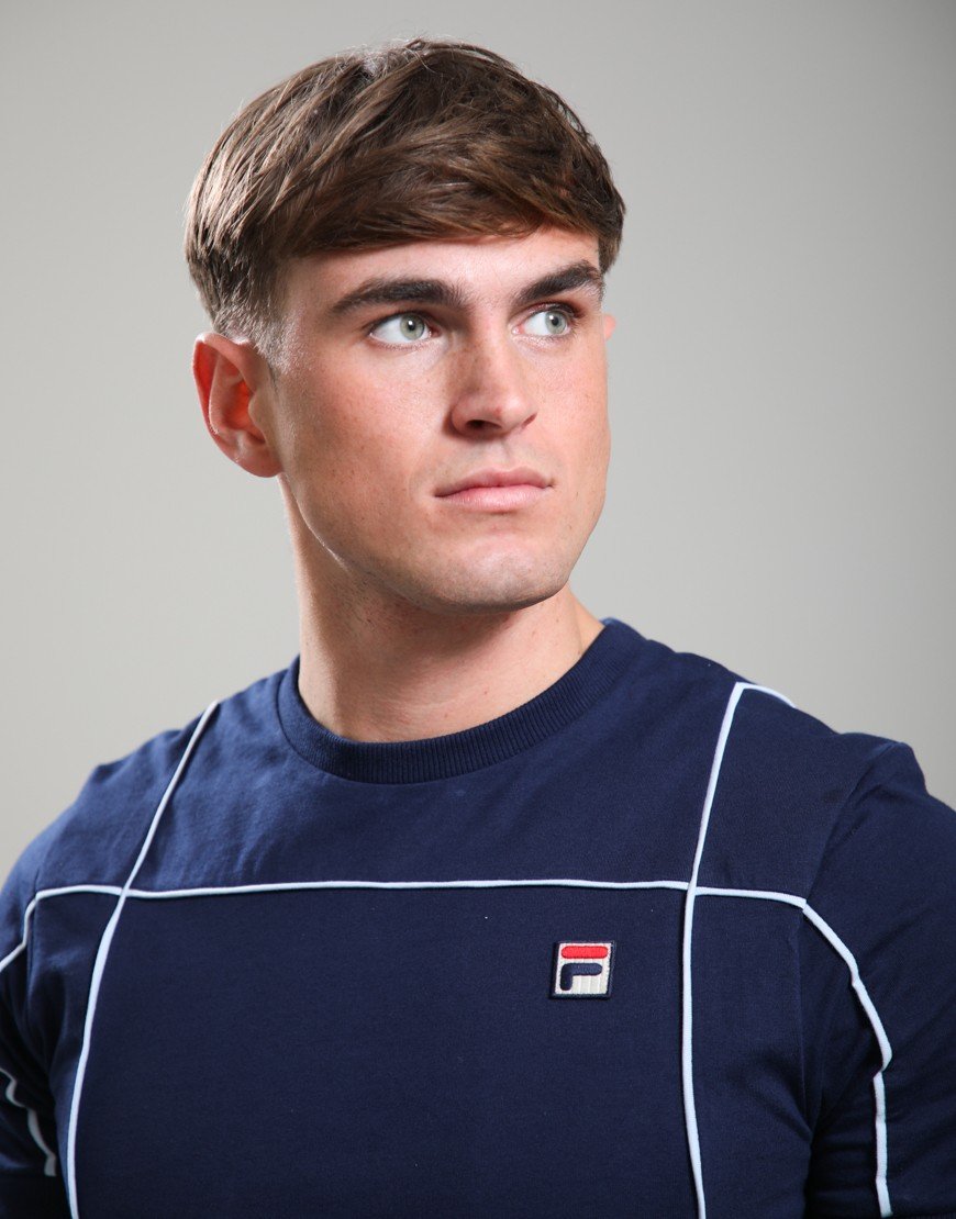 Fila Vintage Terri T-Shirt Fila Navy/Skyway