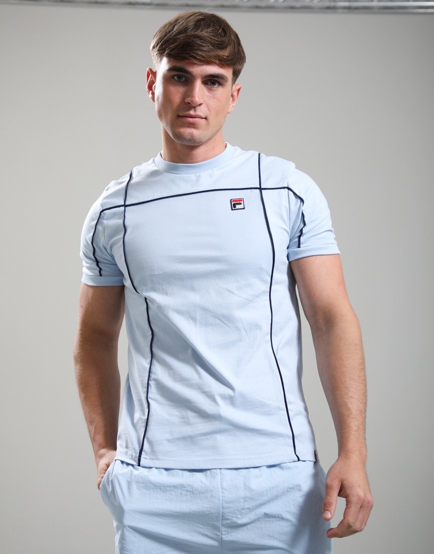 Fila Vintage Terri T-Shirt Skyway/Fila Navy