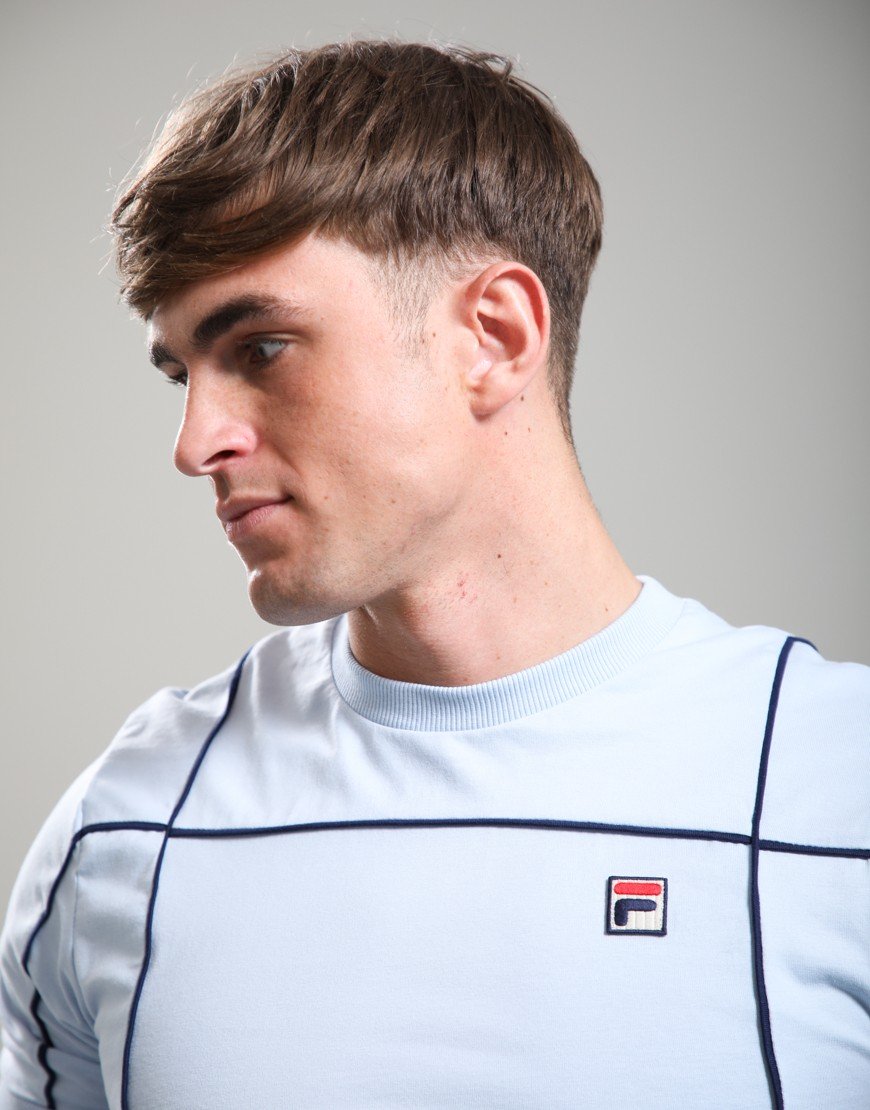 Fila Vintage Terri T-Shirt Skyway/Fila Navy