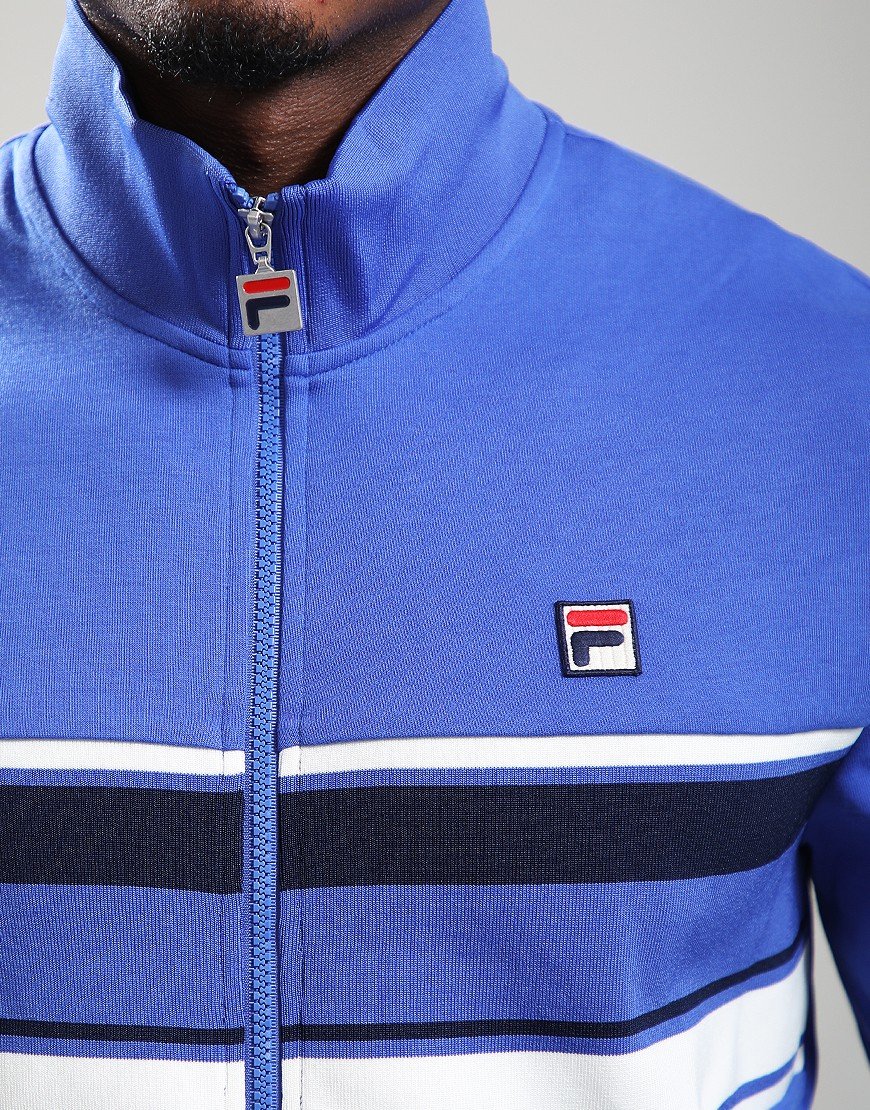 FILA Vintage Vinnie Track Top Blue/Navy/Gardenia