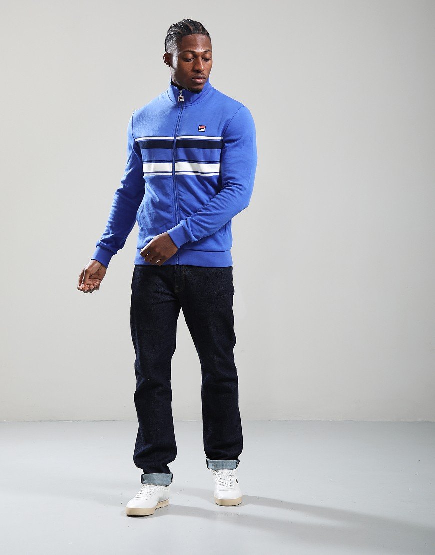 FILA Vintage Vinnie Track Top Blue/Navy/Gardenia