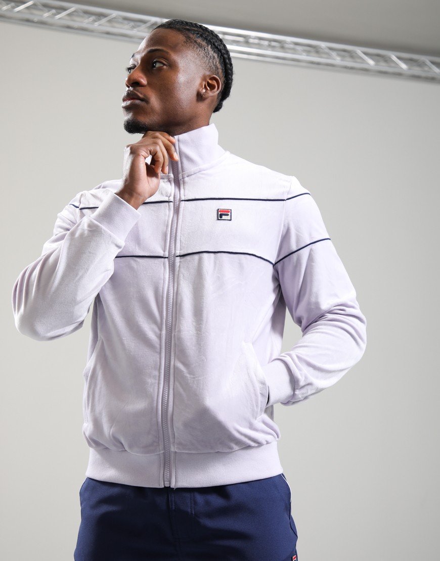 FILA Vintage Vittorio Track Top Misty Lilac/Fila Navy