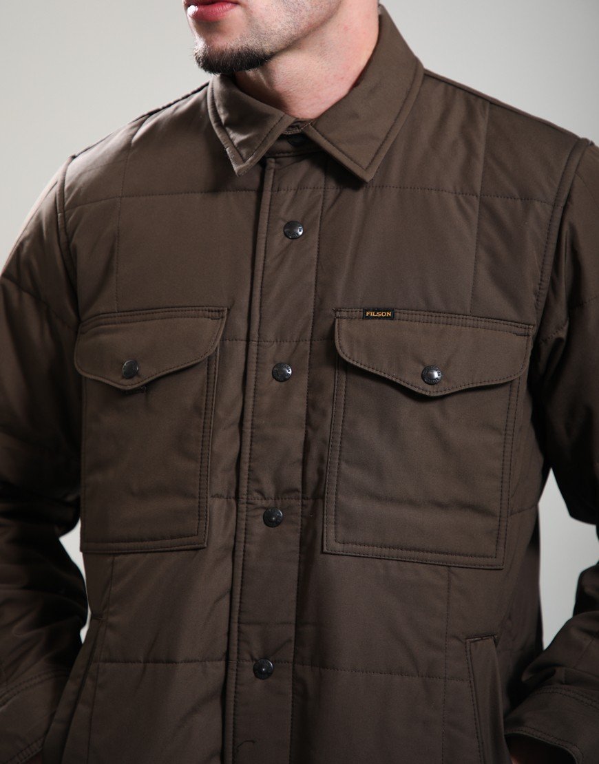 Filson Cover Cloth Jac-Shirt Slate Black
