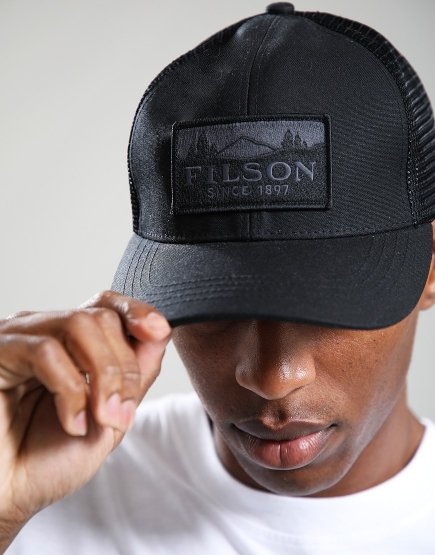 Filson Logger Mesh Cap Black