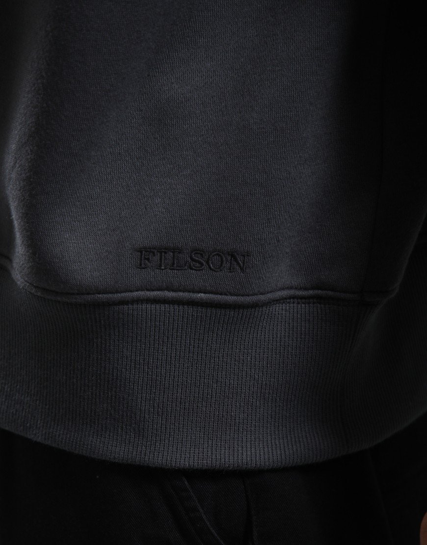 Filson Northwest Crew Sweat Faded Black