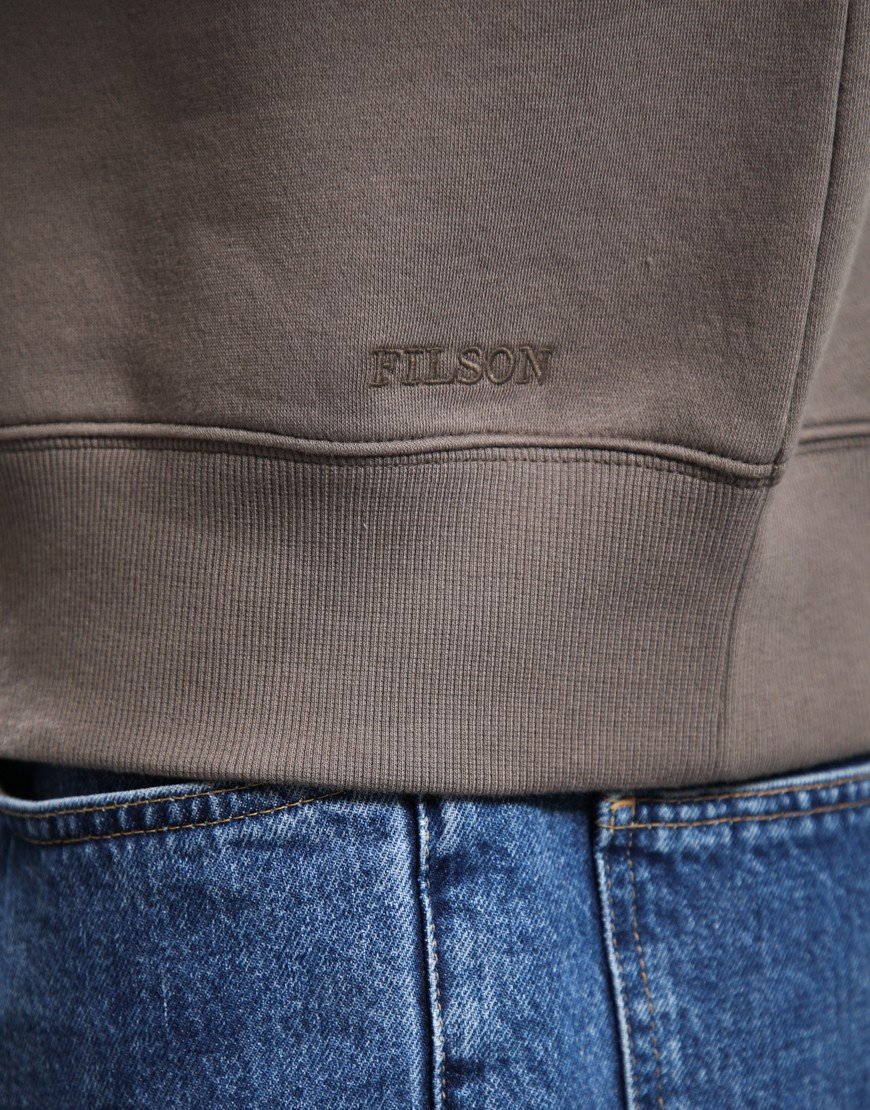 Filson Northwest Crew Sweat Hawk Brown