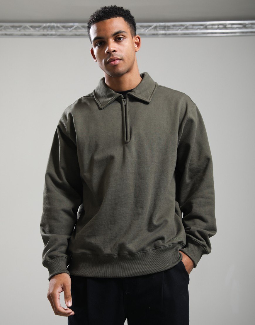 Filson Outrider Quarter Zip Fleece Otter Green