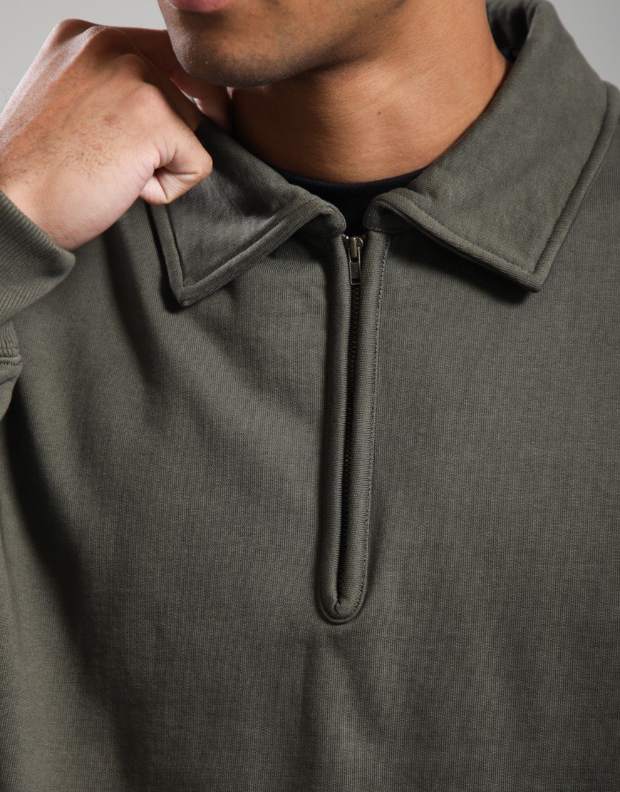 Filson Outrider Quarter Zip Fleece Otter Green