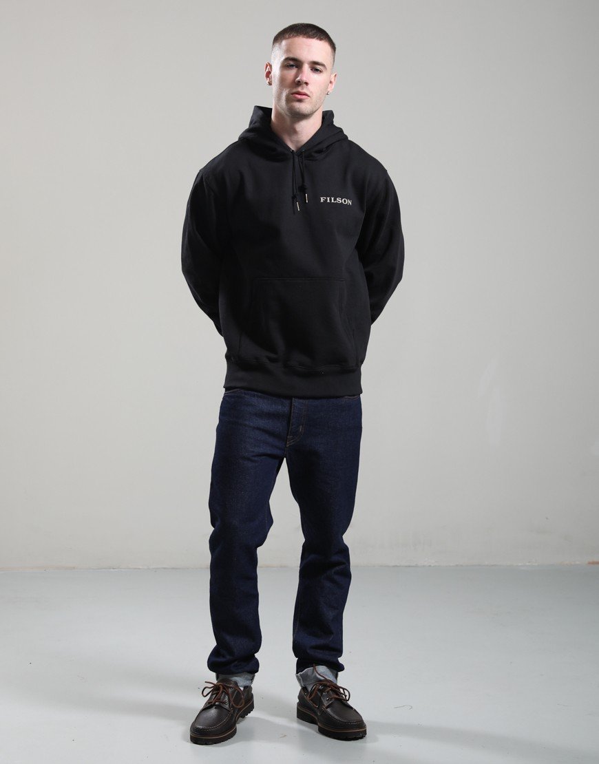 Filson Outrider Scenic Hoodie Black