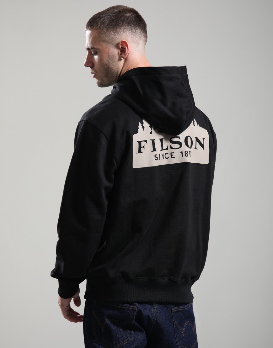 Filson Outrider Scenic Hoodie Black