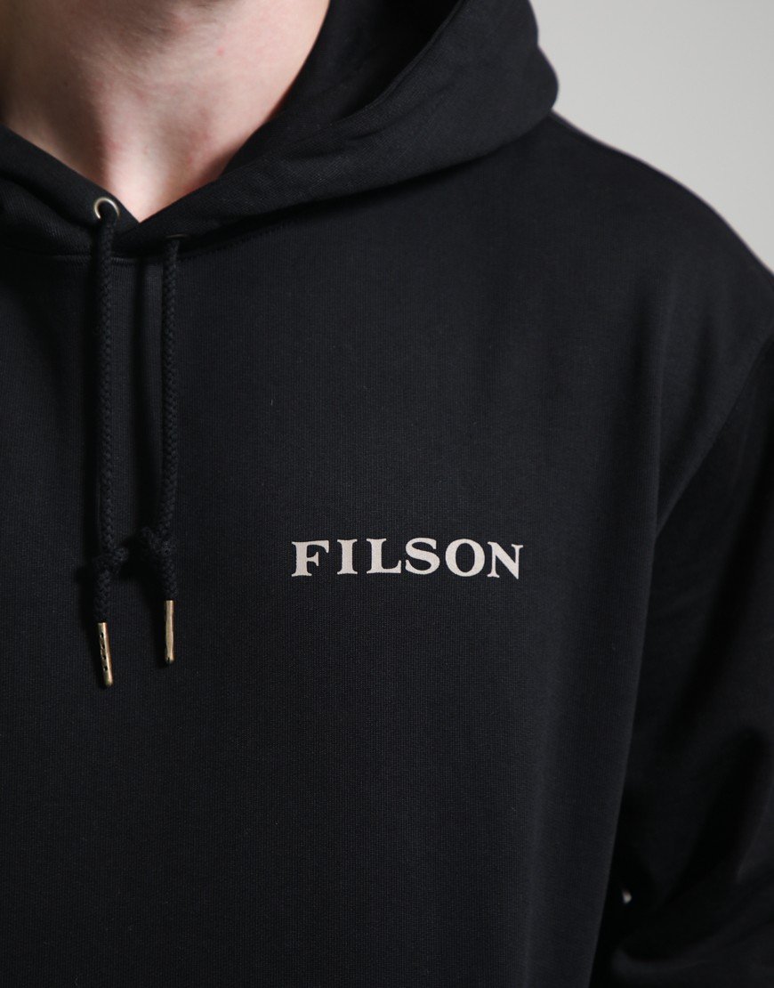 Filson Outrider Scenic Hoodie Black