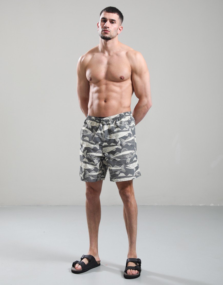 Filson Oxbow Lake Swim Shorts Beluga/Print