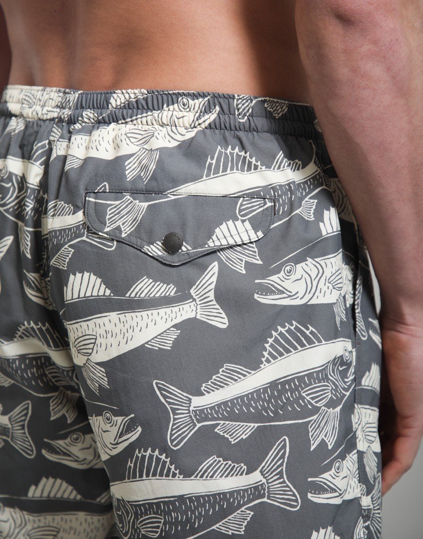 Filson Oxbow Lake Swim Shorts Beluga/Print