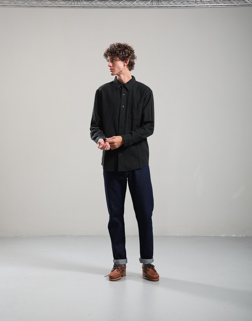 Filson Rustic Flannel Shirt Dark Moss Heather
