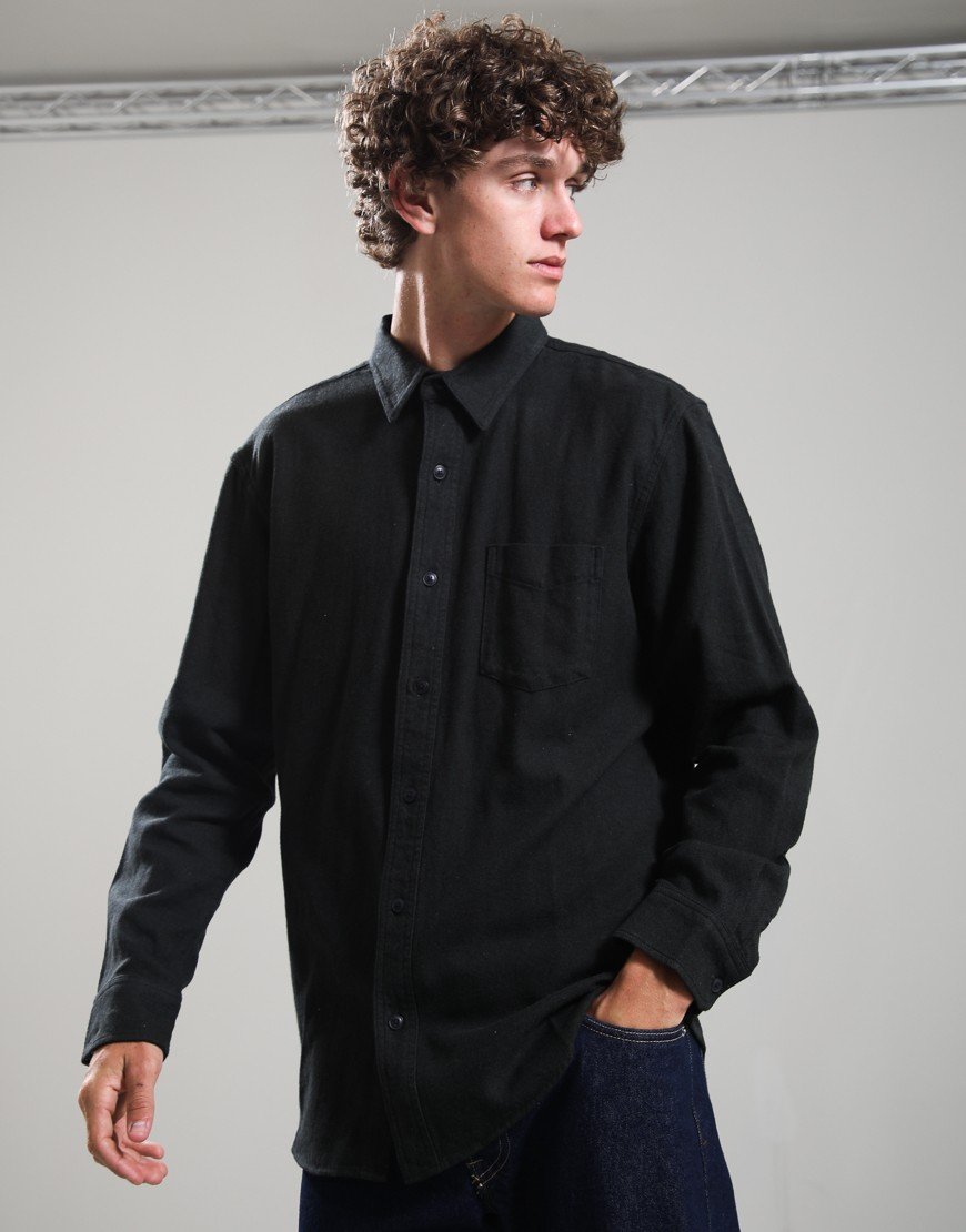 Filson Rustic Flannel Shirt Dark Moss Heather