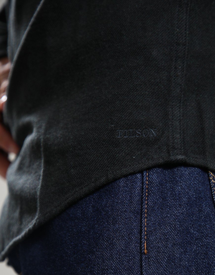 Filson Rustic Flannel Shirt Dark Moss Heather