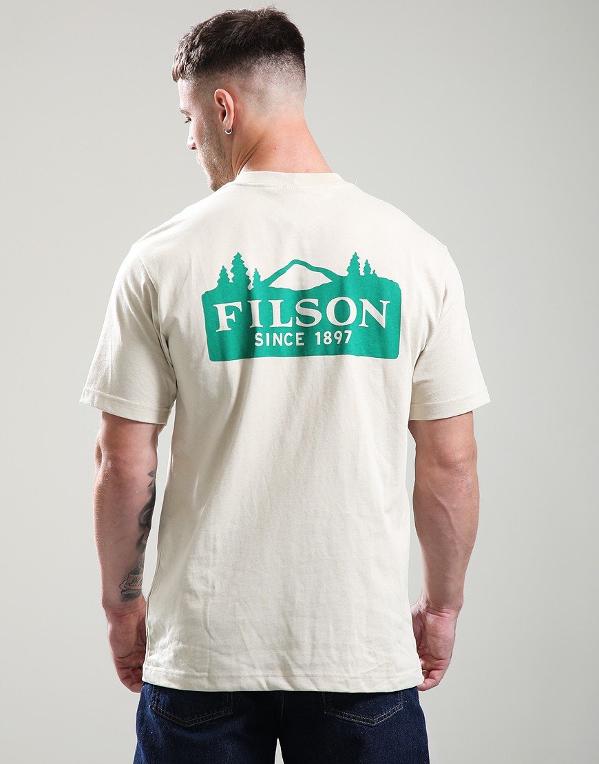 Filson Frontier Logo T-Shirt Cliff Gray/Scenic Mark