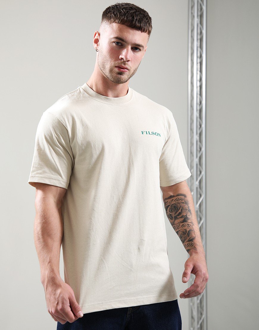 Filson Frontier Logo T-Shirt Cliff Gray/Scenic Mark