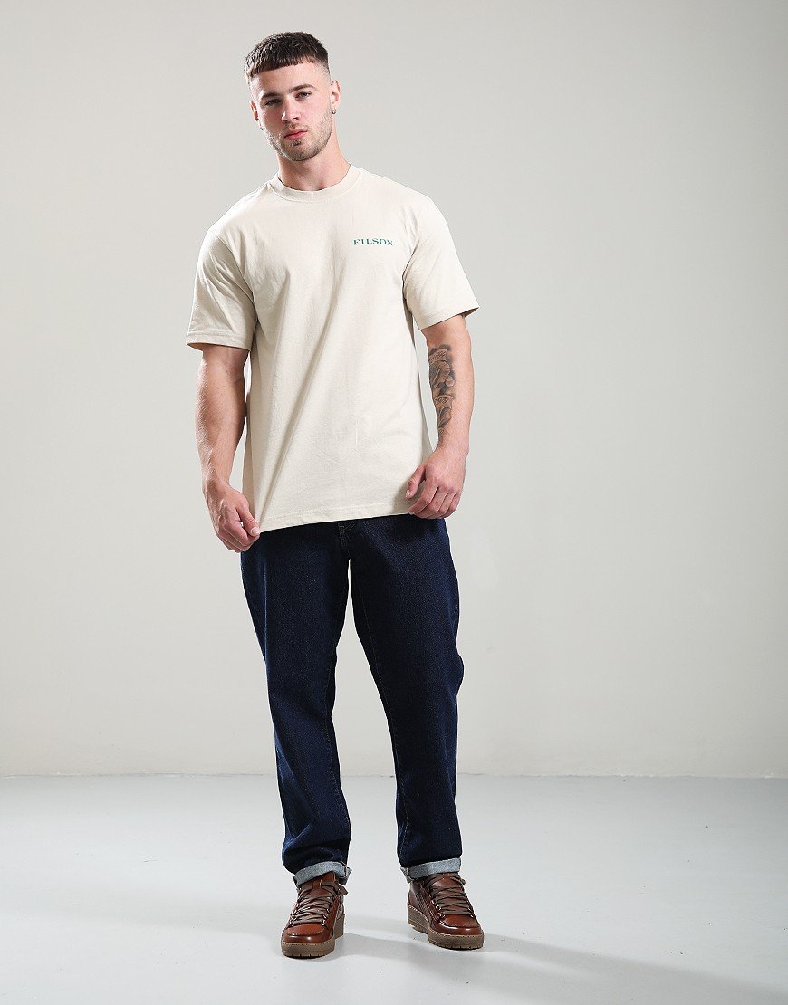 Filson Frontier Logo T-Shirt Cliff Gray/Scenic Mark