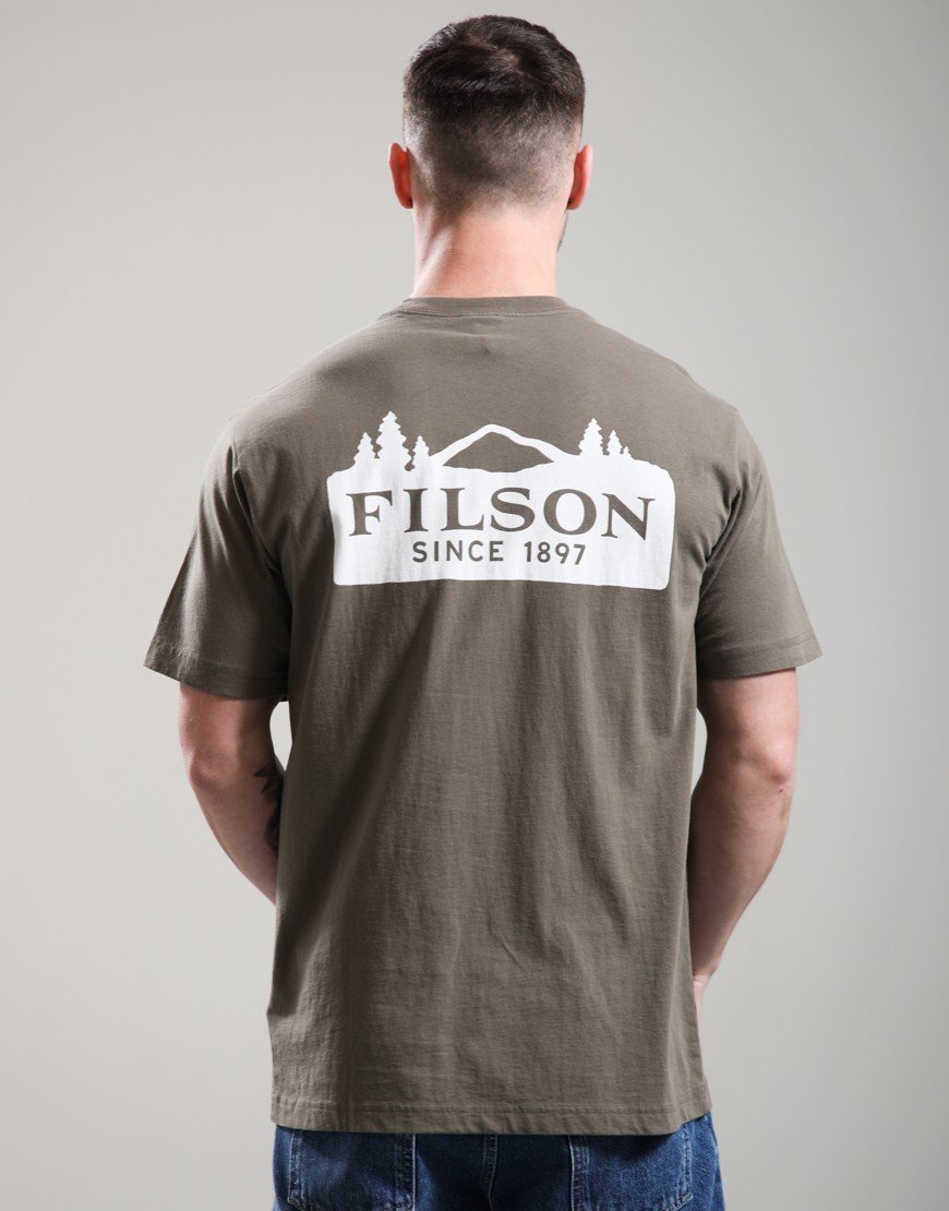 Filson Scenic Graphic T-Shirt Hawk Brown