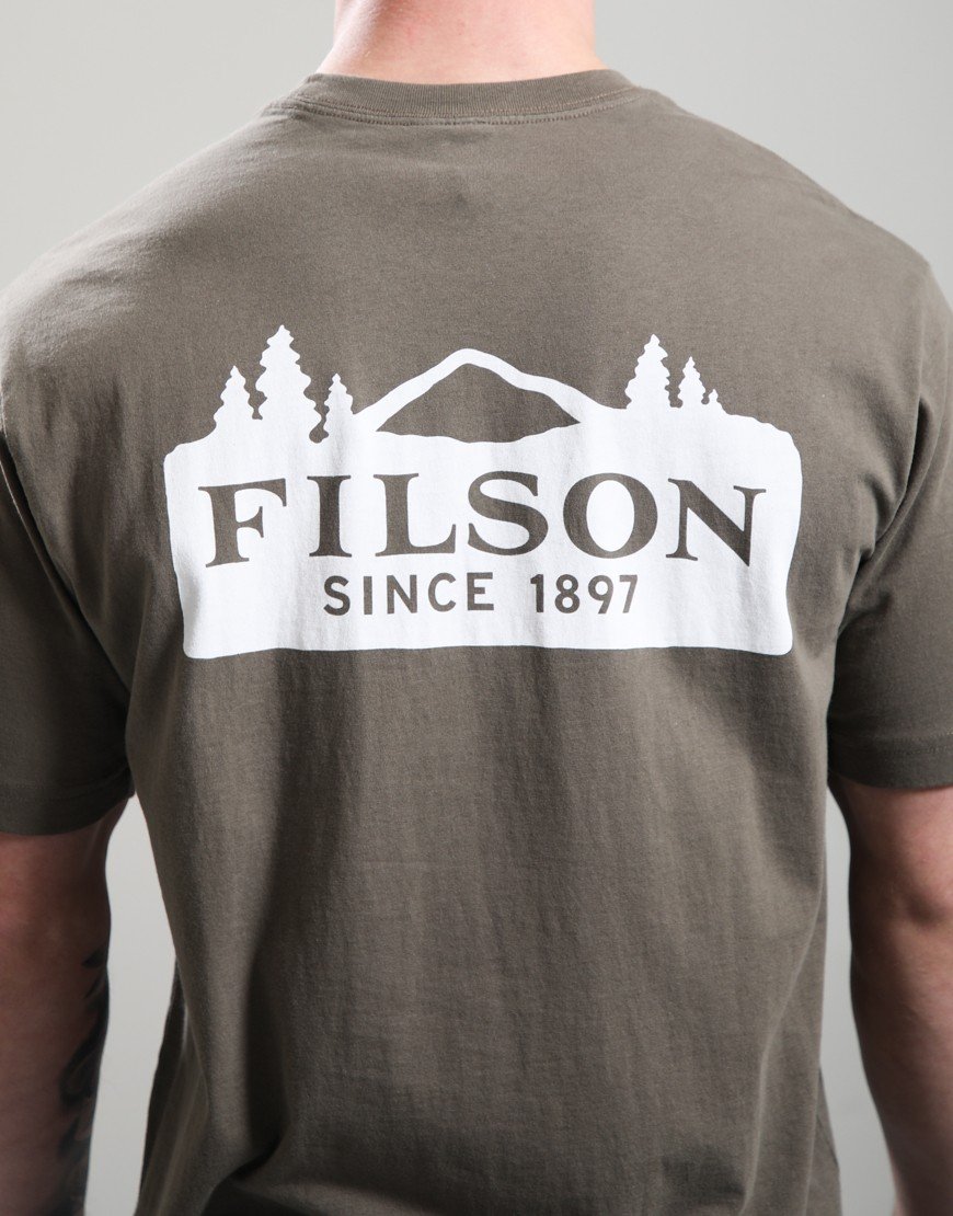 Filson Scenic Graphic T-Shirt Hawk Brown