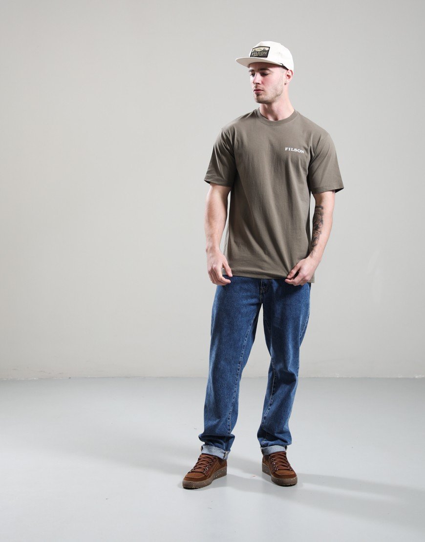 Filson Scenic Trucker Cap Natural Seed