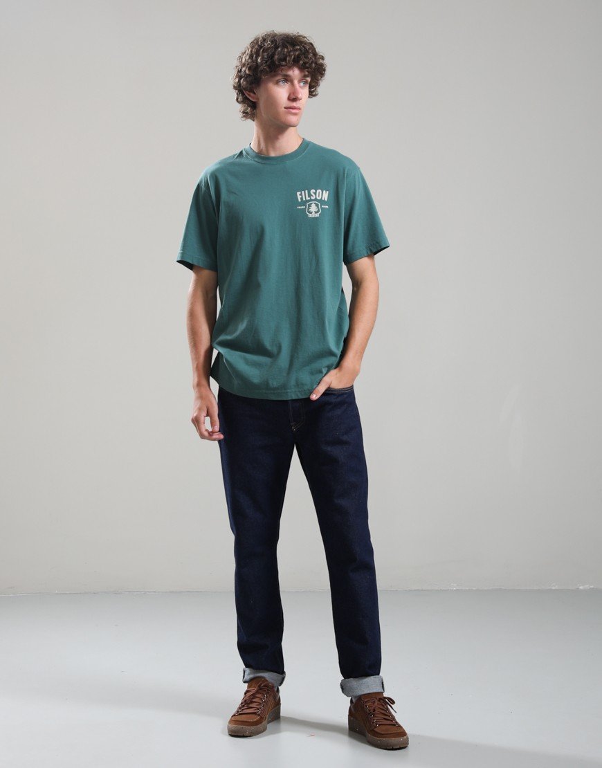 Filson Forestry Graphic T-Shirt Mallard Green