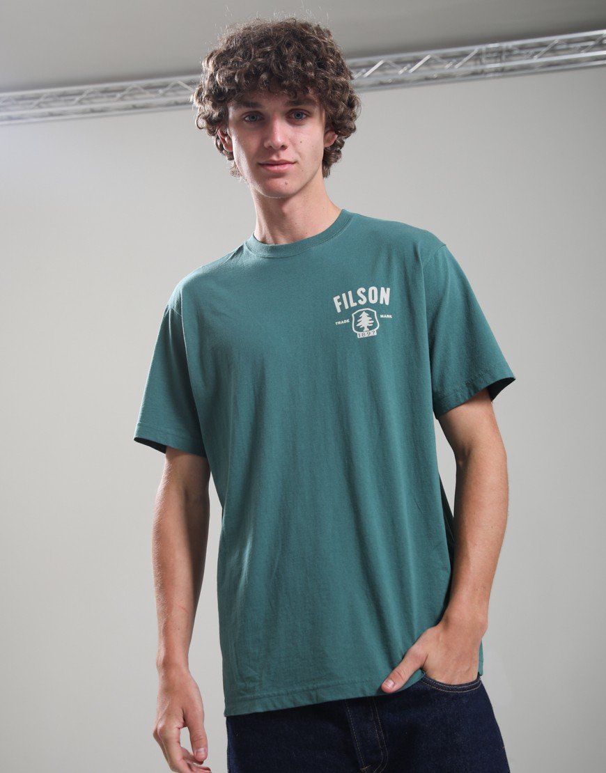 Filson Forestry Graphic T-Shirt Mallard Green