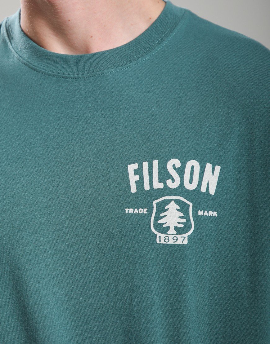 Filson Forestry Graphic T-Shirt Mallard Green