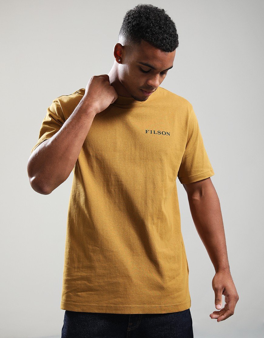 Filson Frontier Logo T-Shirt Golden Tan