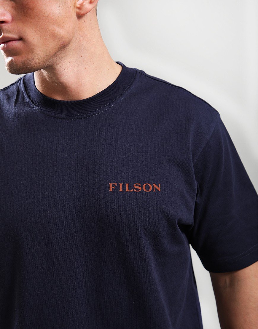 Filson Frontier Logo T-Shirt Night Sky/Scenic Mark
