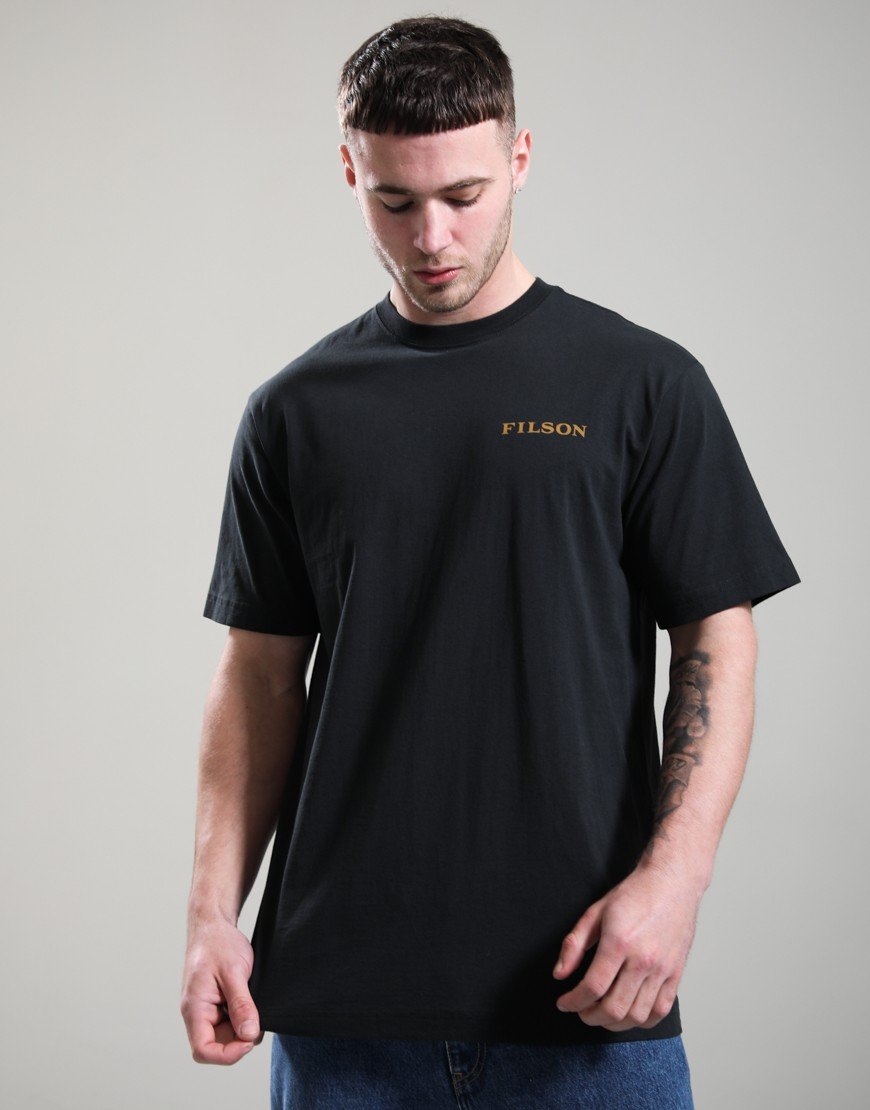 Filson Scenic Graphic T-Shirt Black