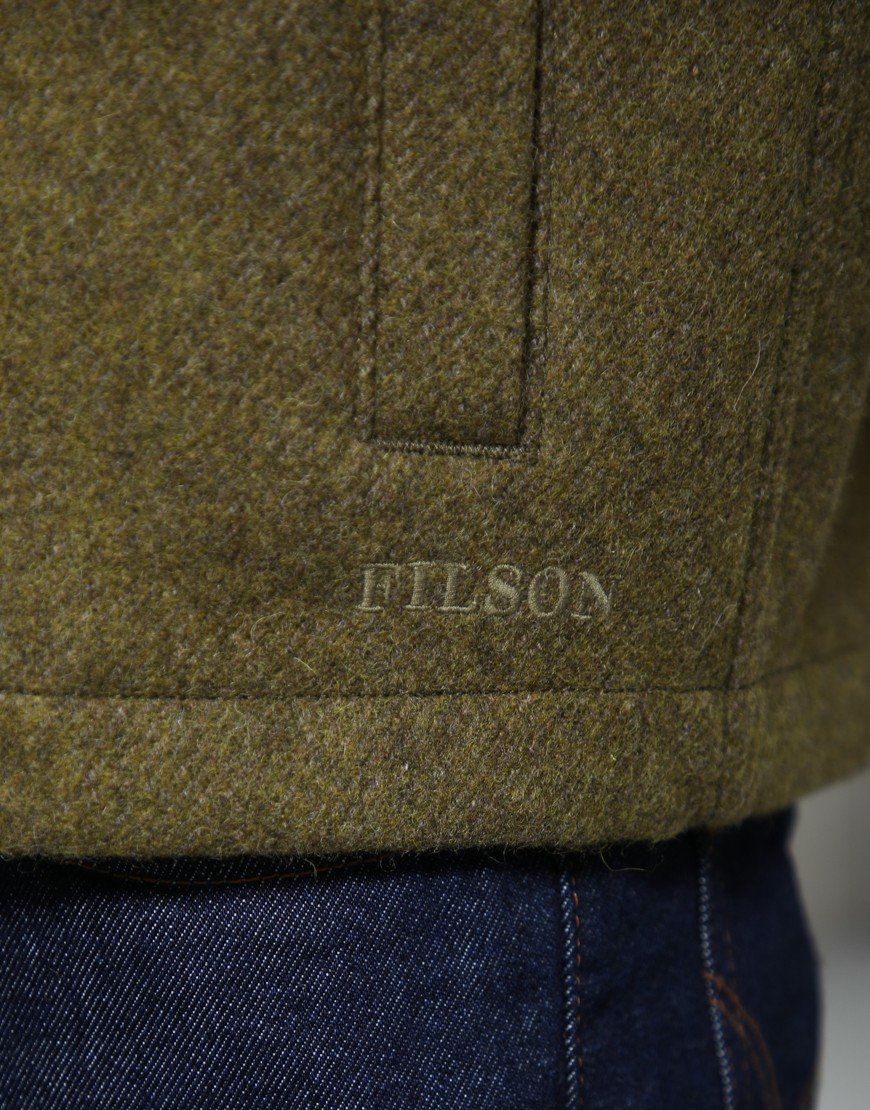 Filson Forester Wool Cruiser Jacket Field Green