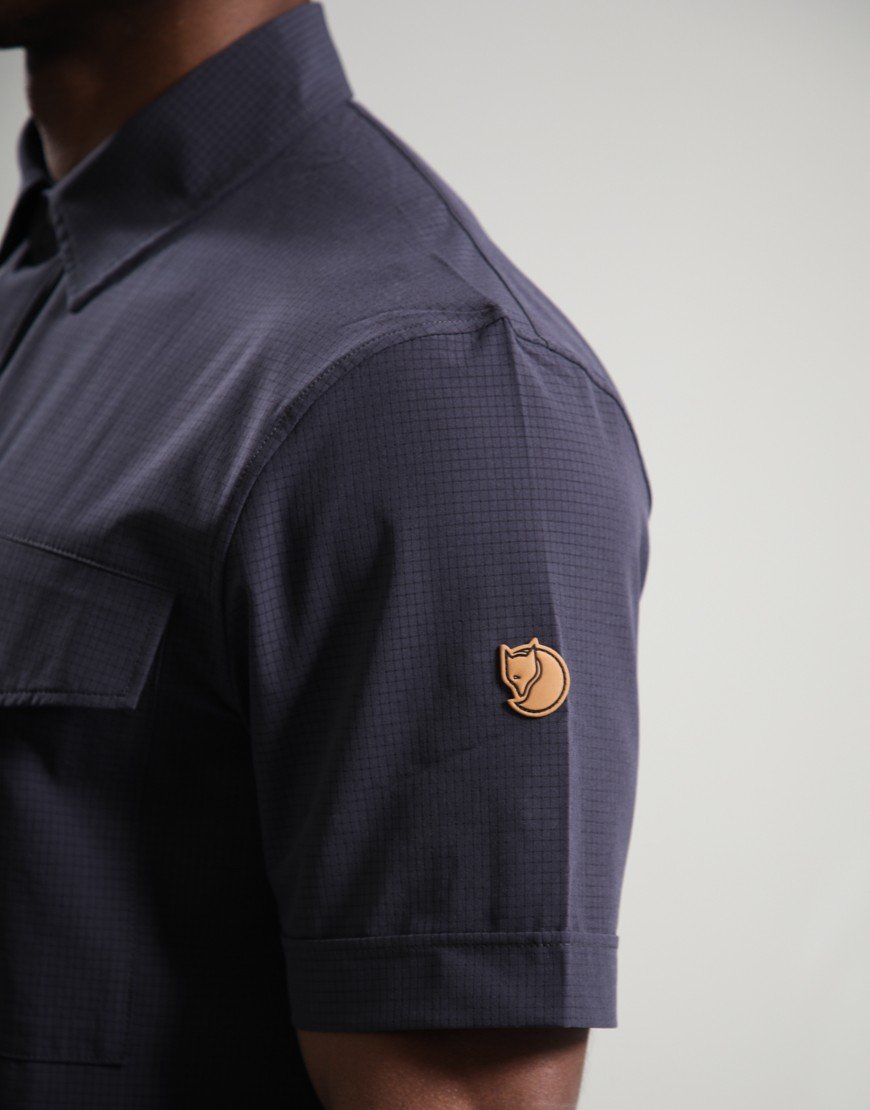 Fjällräven Abisko Trekking Shirt Dark Grey