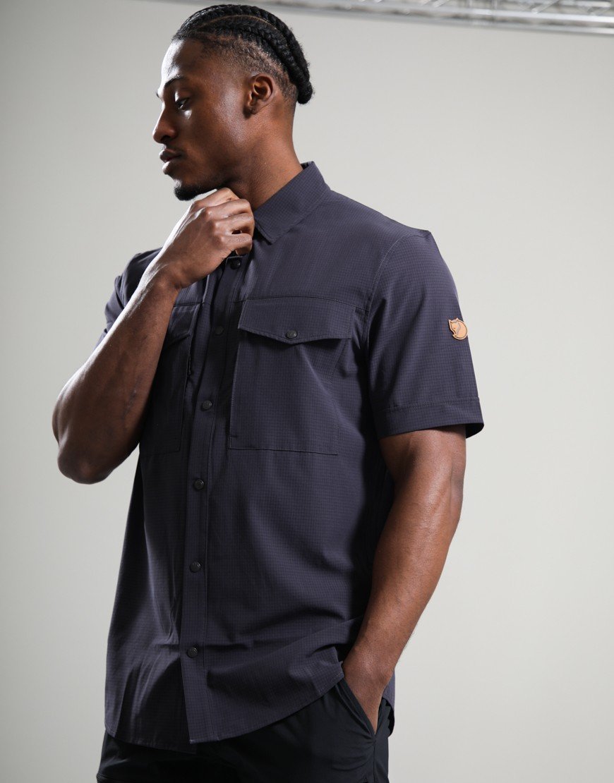 Fjällräven Abisko Trekking Shirt Dark Grey