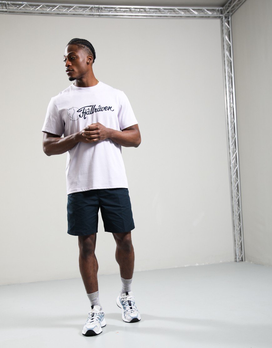 Fjällräven Archive Logo T-Shirt Lavender Mist