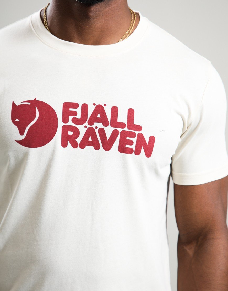 Fjällräven Logo T-Shirt Chalk White
