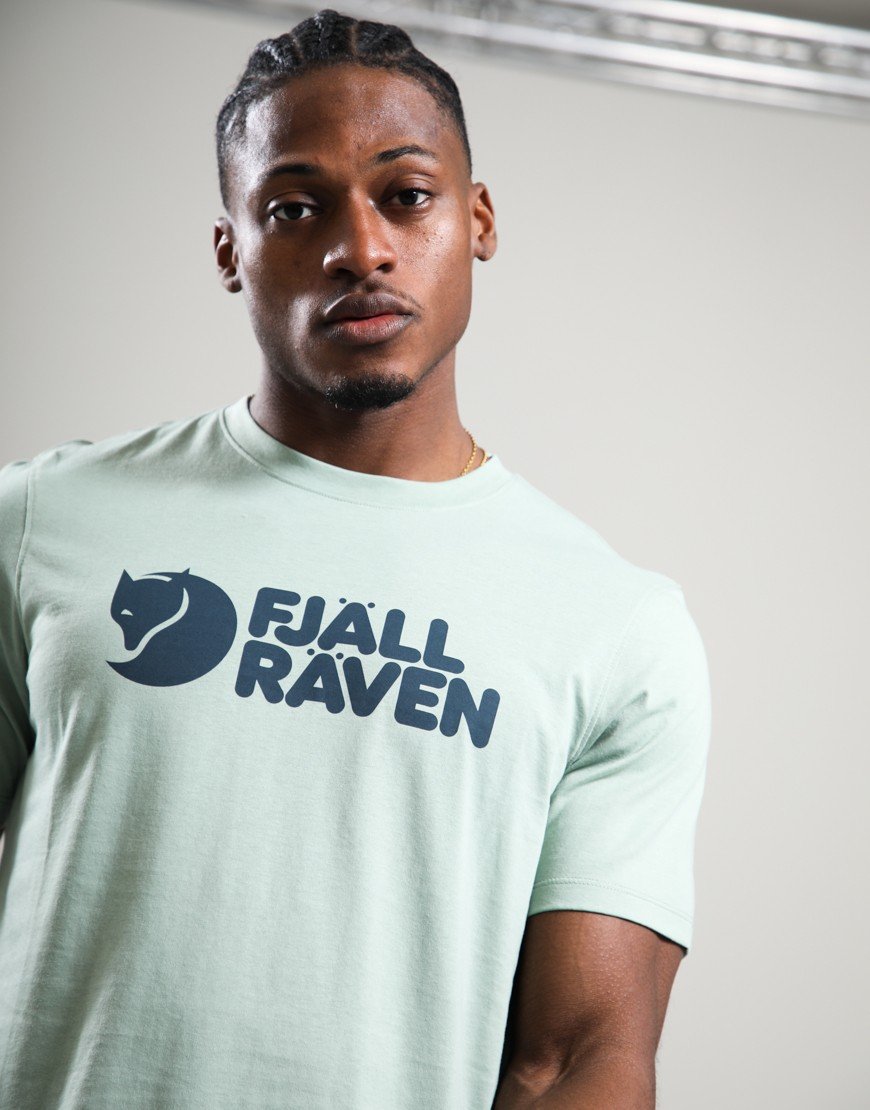 Fjällräven Logo T-Shirt Misty Green