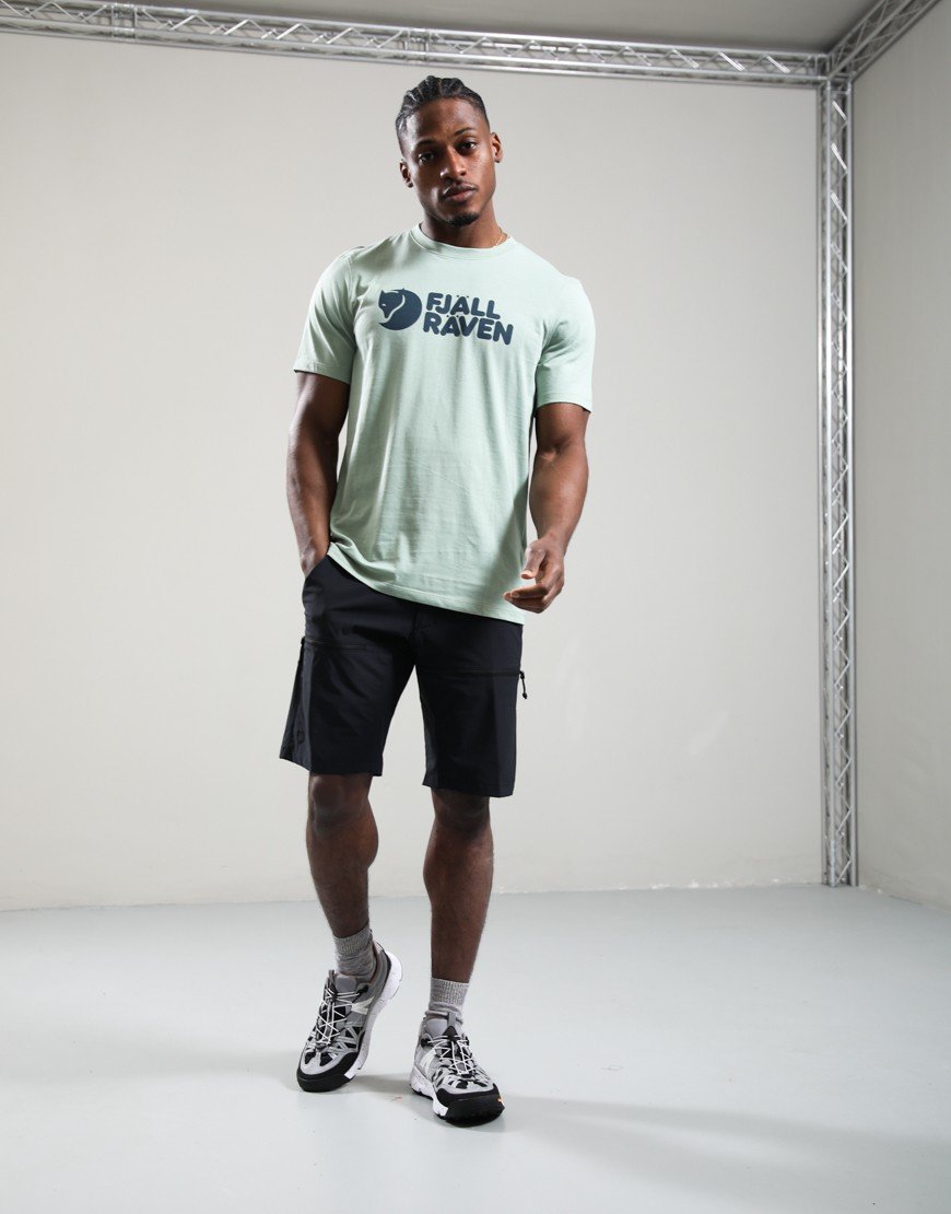 Fjällräven Logo T-Shirt Misty Green