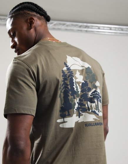 Fjällräven Swedish Forest T-Shirt Laurel Green