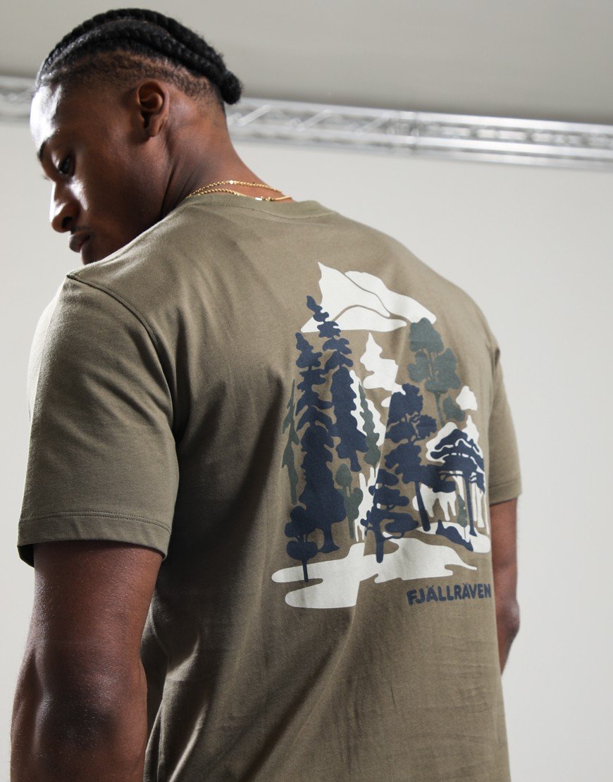 Fjällräven Swedish Forest T-Shirt Laurel Green