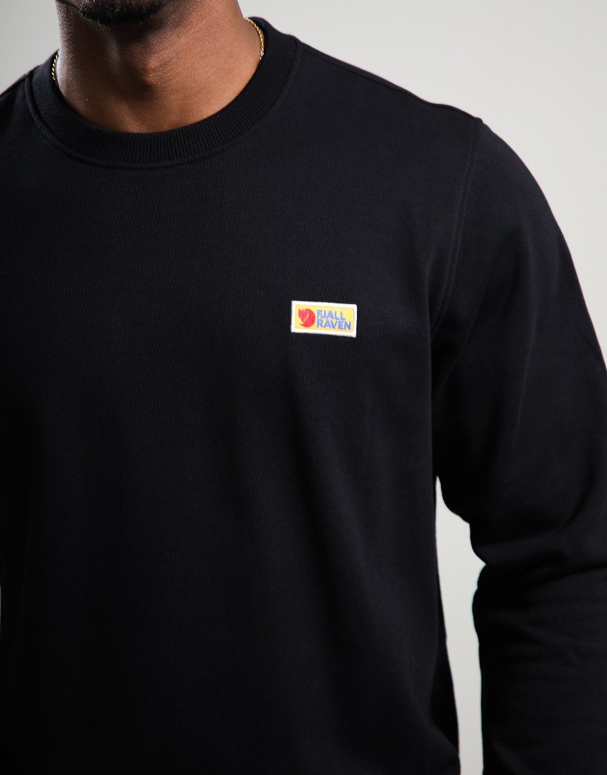 Fjällräven Vardag Crew Sweat Black
