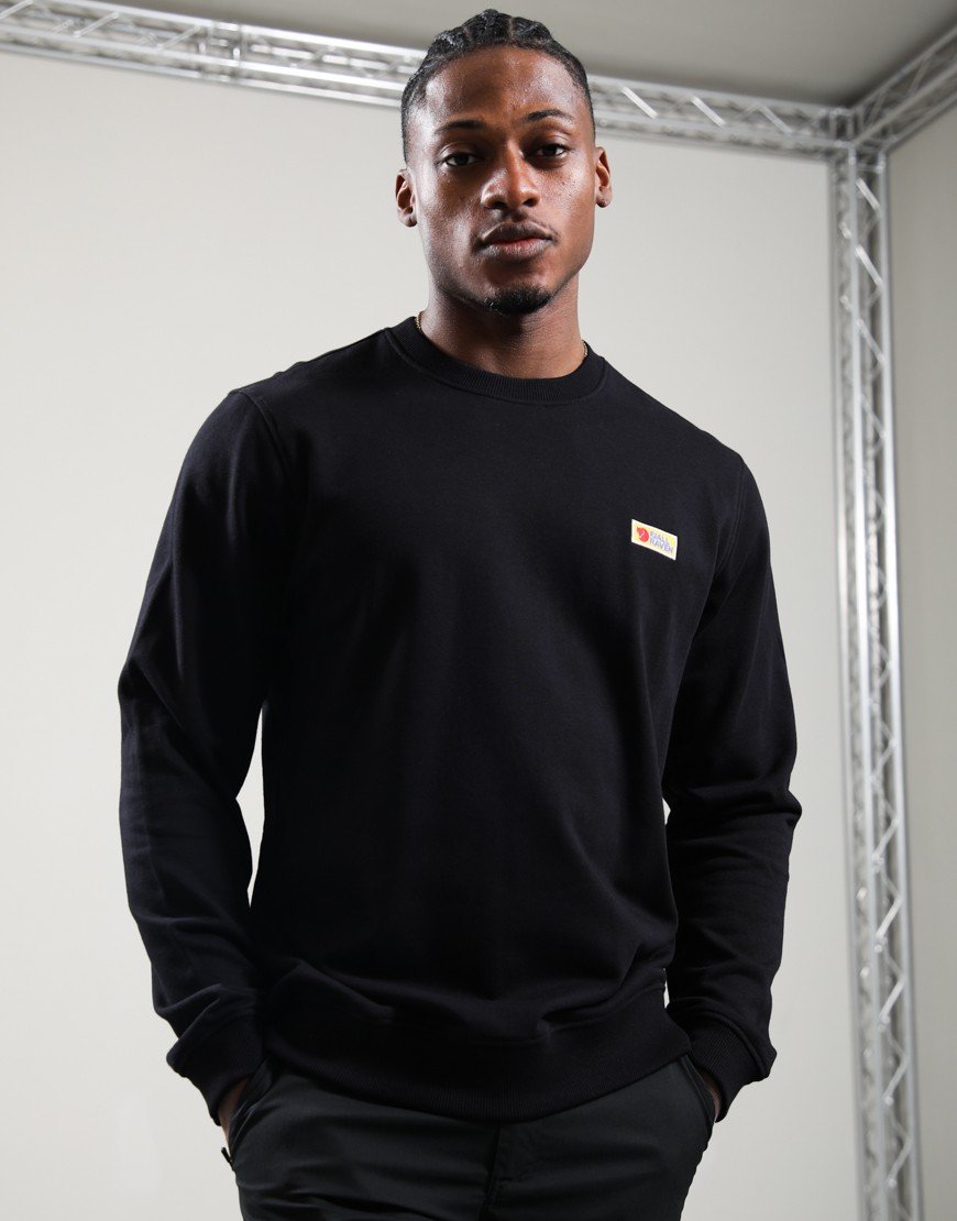 Fjällräven Vardag Crew Sweat Black