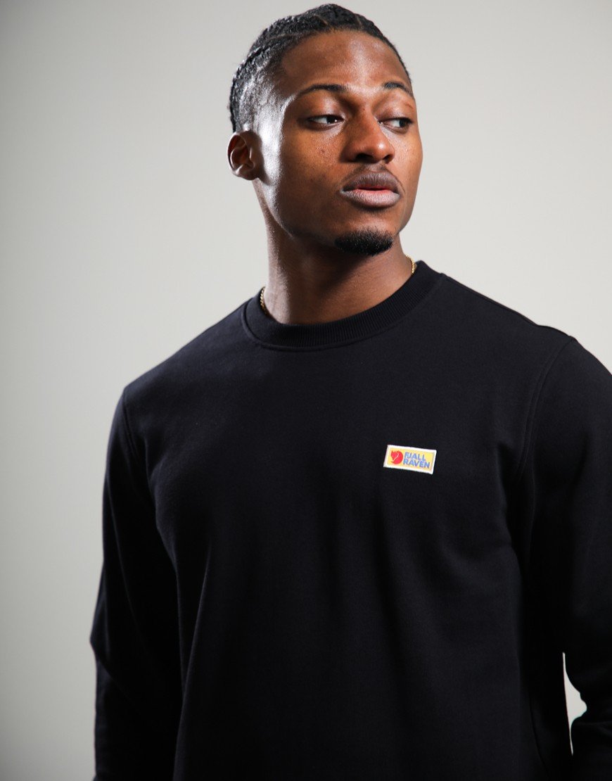 Fjällräven Vardag Crew Sweat Black