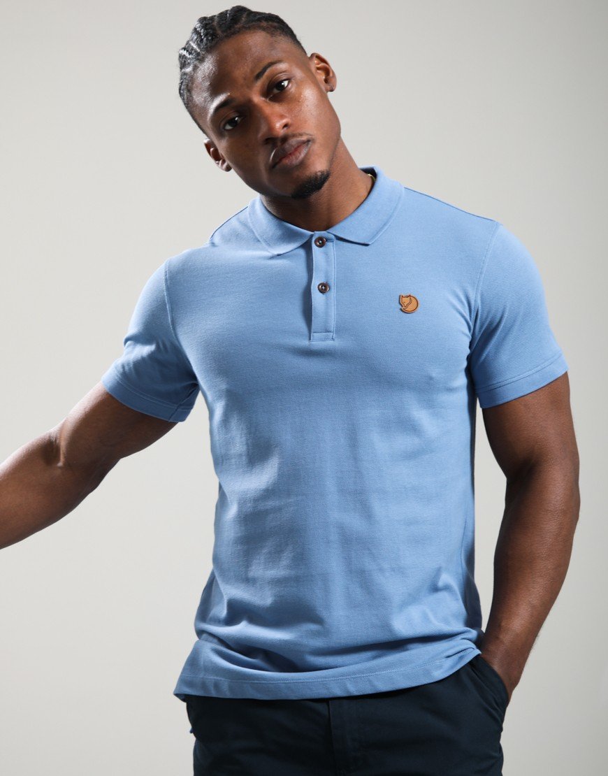 Fjällräven Övik Polo Shirt Dawn Blue