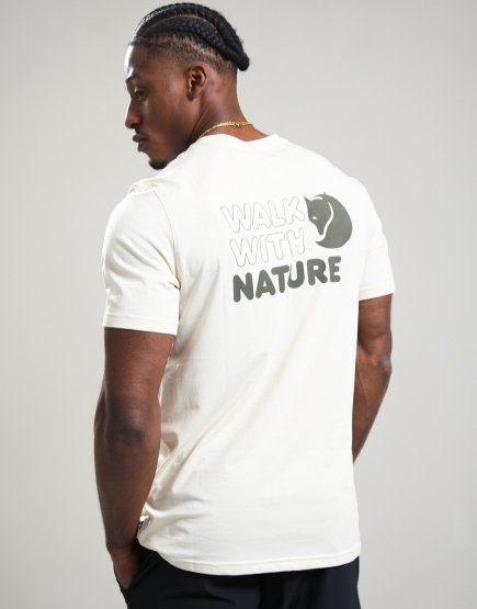 Fjällräven Walk With Nature T-shirt Chalk White