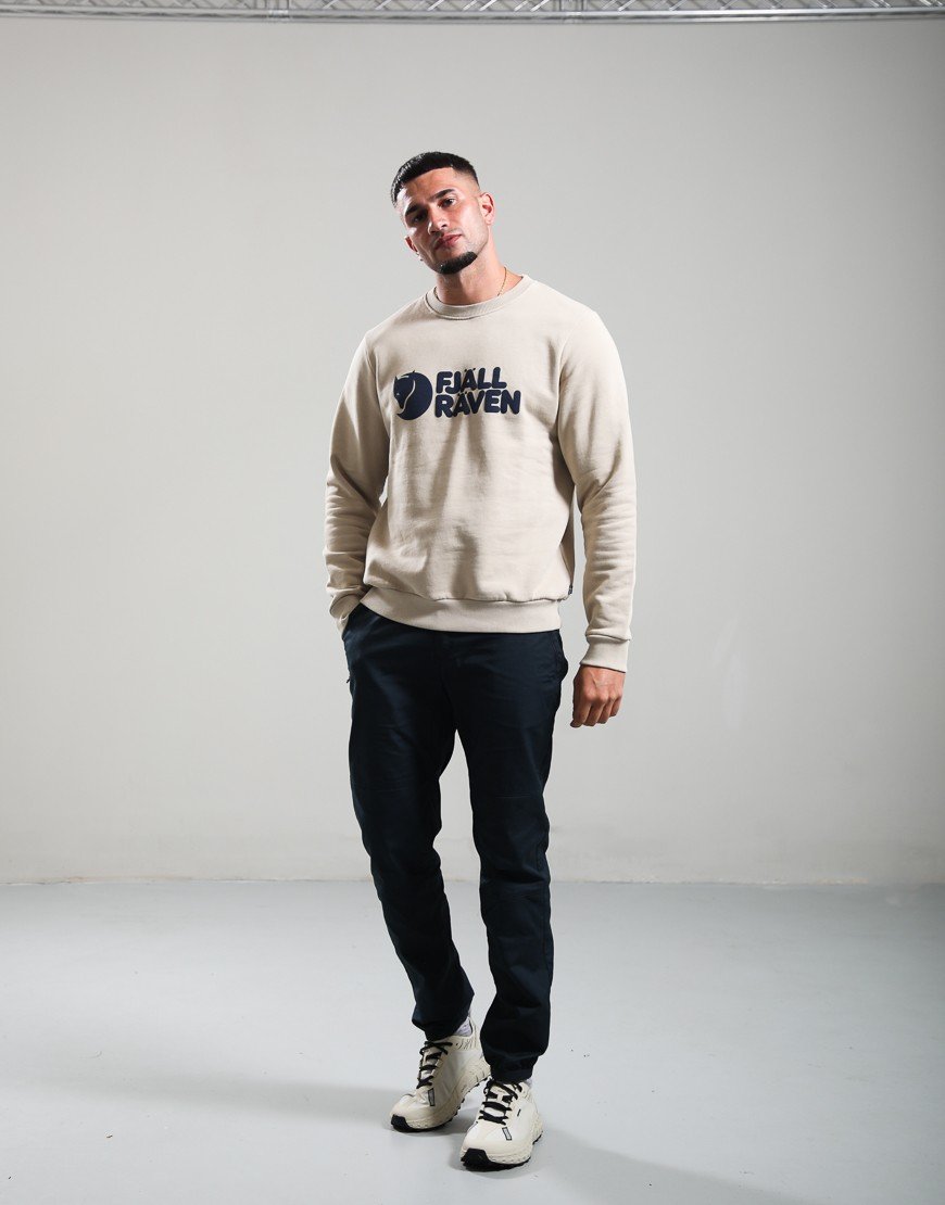 Fjällräven Logo Sweater Fossil